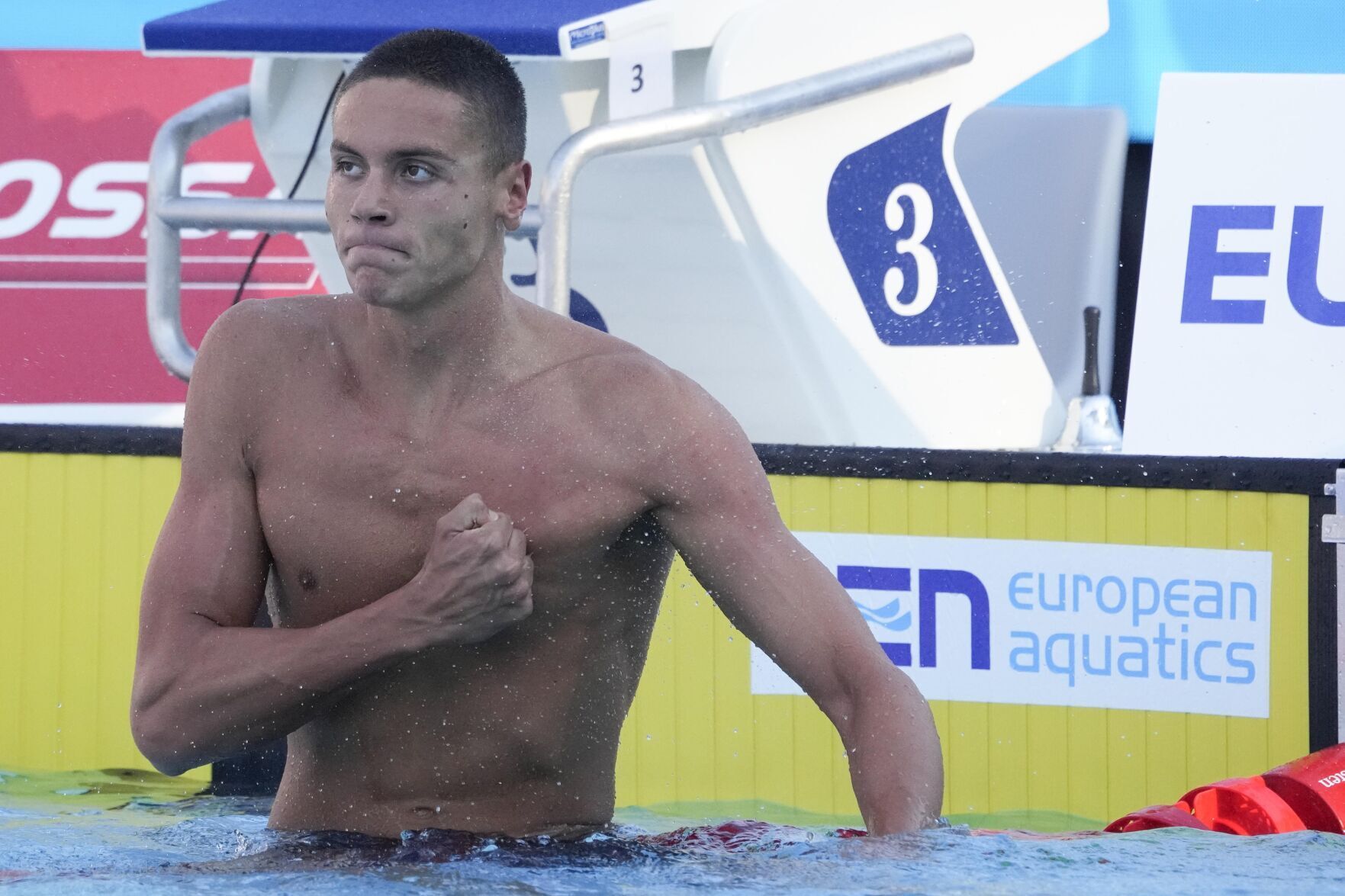 APTOPIX Italy Swimming Europeans